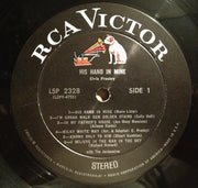 Elvis Presley : His Hand In Mine (LP, Album, RE)