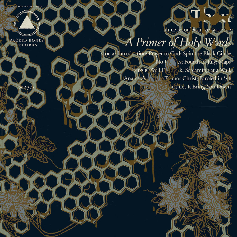 the album cover for Thou - A Primer Of Holy Words [Transwavy Gold LP]