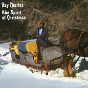 the album cover for Ray Charles - The Spirit of Christmas