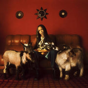 the album cover for Tsha - Capricorn Sun [Red Marbled 2LP]
