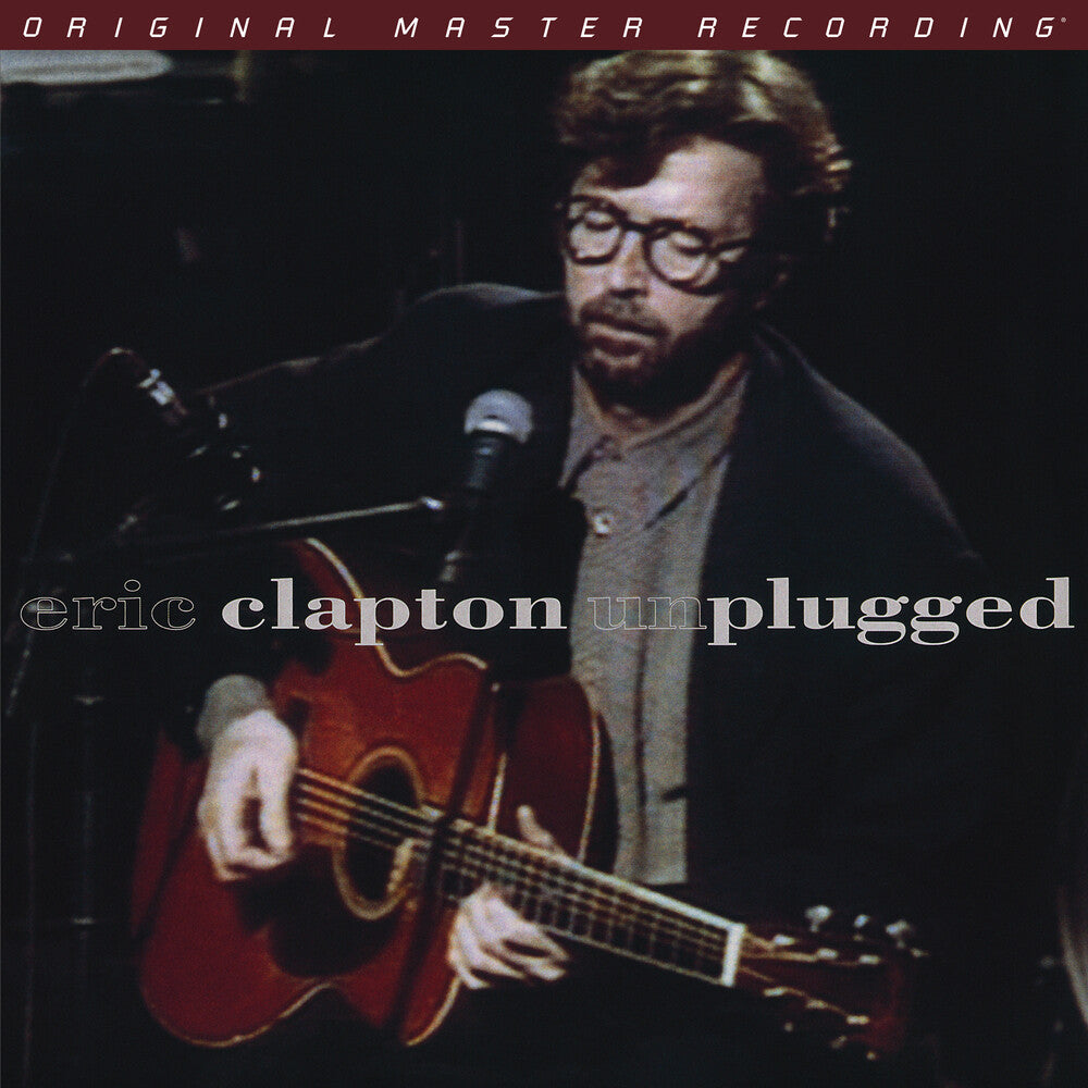 the album cover for Eric Clapton - Unplugged