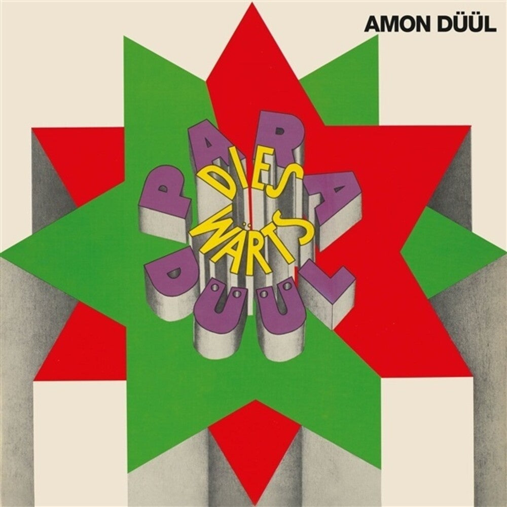 the album cover for Amon Duul - Paradieswarts Duul