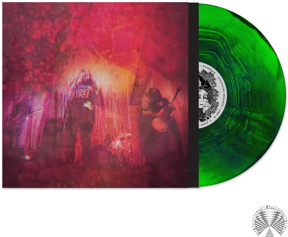 the album cover for Windhand - Levitation Sessions [Indie Exclusive Limited Edition Neon Green Forest Smoke LP]