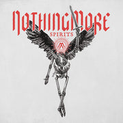 the album cover for Nothing More - Spirits [Indie Exclusive Limited Edition Red W/White Swirl 2LP]