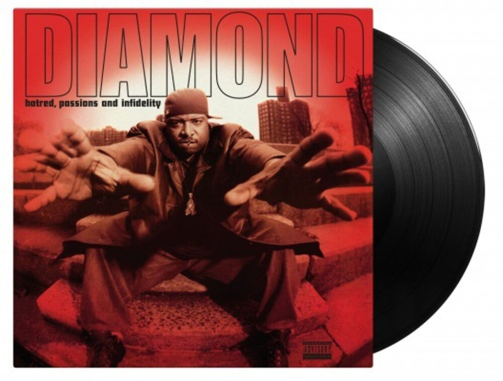 the album cover for Diamond - Hatred Passions & Infidelity (Blk) [180 Gram] (Hol)