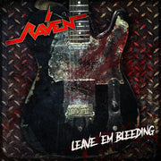 the album cover for Raven - Leave 'em Bleeding [LP]