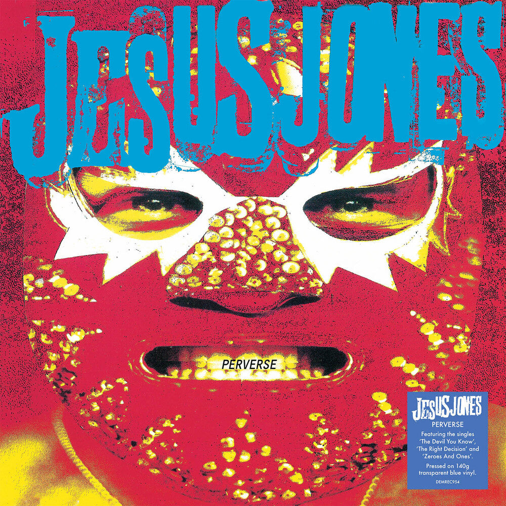the album cover for Jesus Jones - Perverse (Blue) [Colored Vinyl] (Ofgv) (Uk)