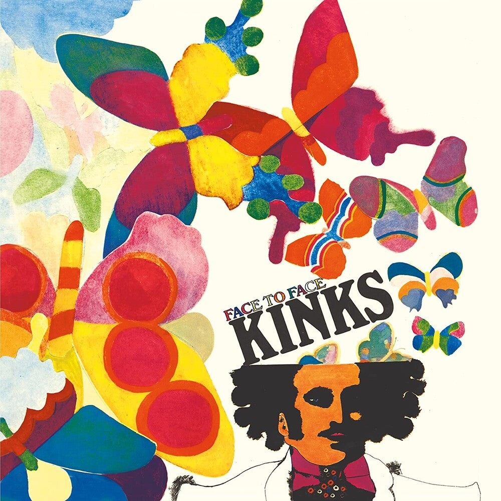 the album cover for The Kinks - Face To Face