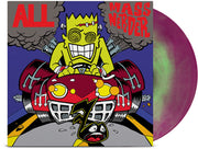 the album cover for ALL - Mass Nerder: 25th Anniversary Edition [Opaque Green & Purple LP]