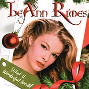 the album cover for LeAnn Rimes - What A Wonderful World