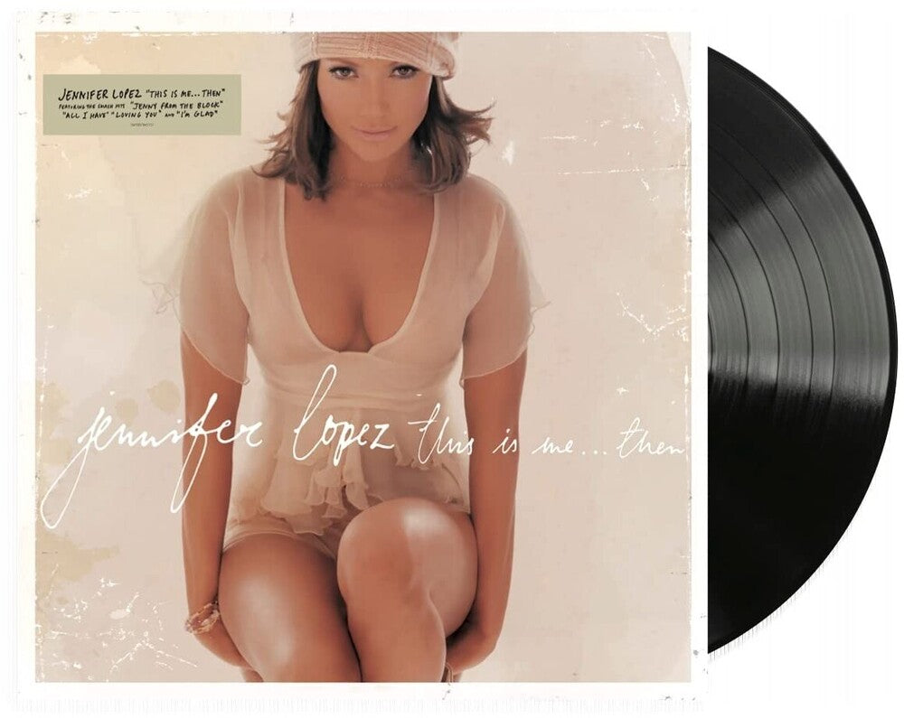 the album cover for Jennifer Lopez - This Is Me…Then [LP]