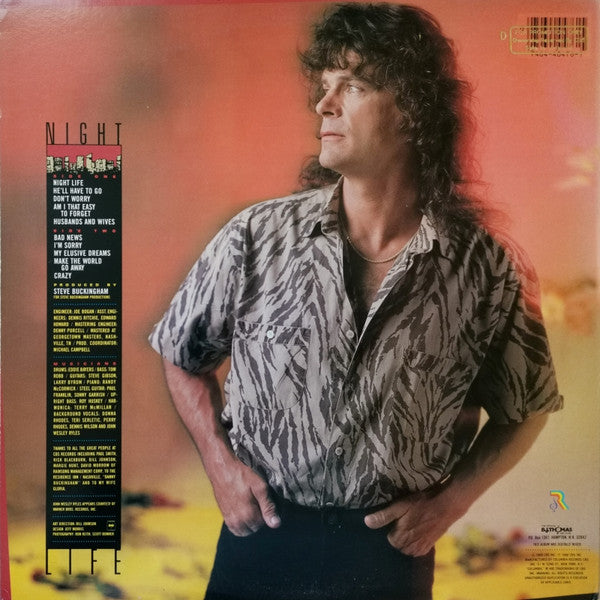 B.J. Thomas : Night Life (LP)
