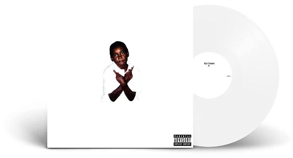 the album cover for Ken Carson - X [White LP]