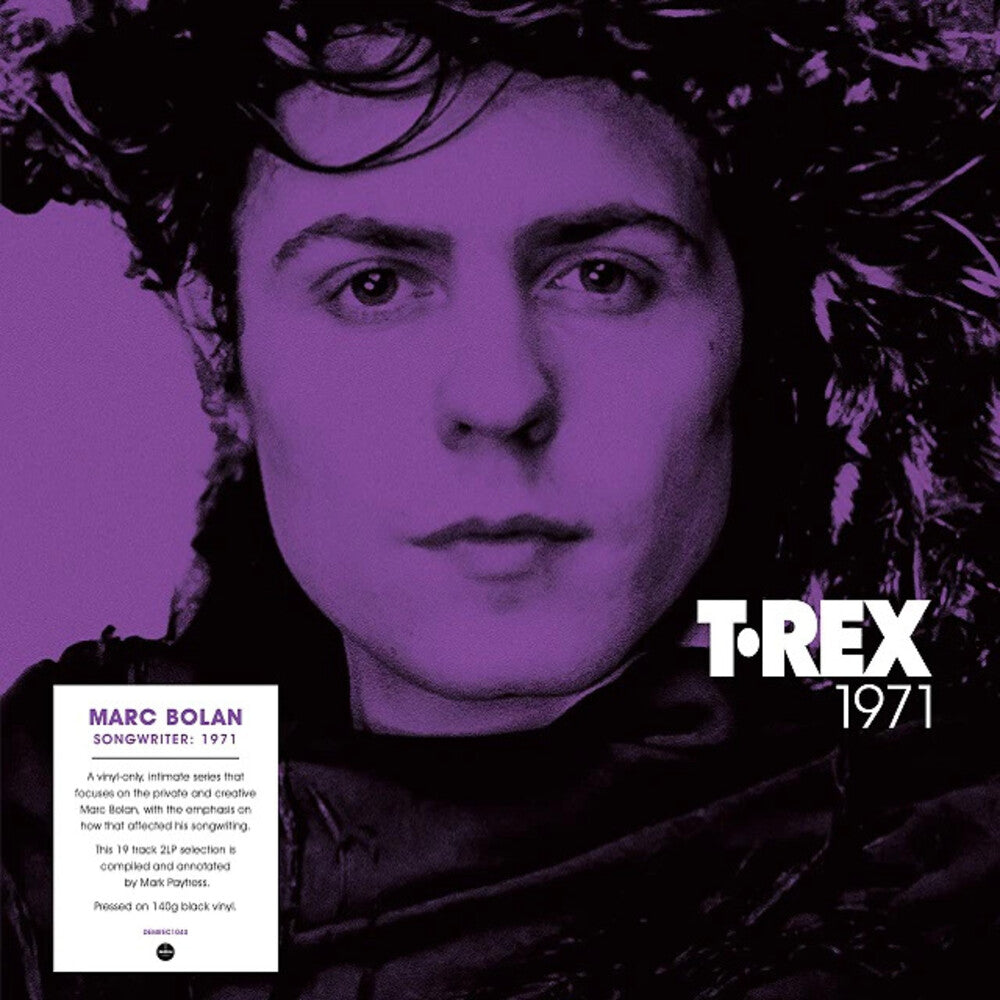 the album cover for T. Rex - 1971 (Blk) (Ofgv) (Uk)
