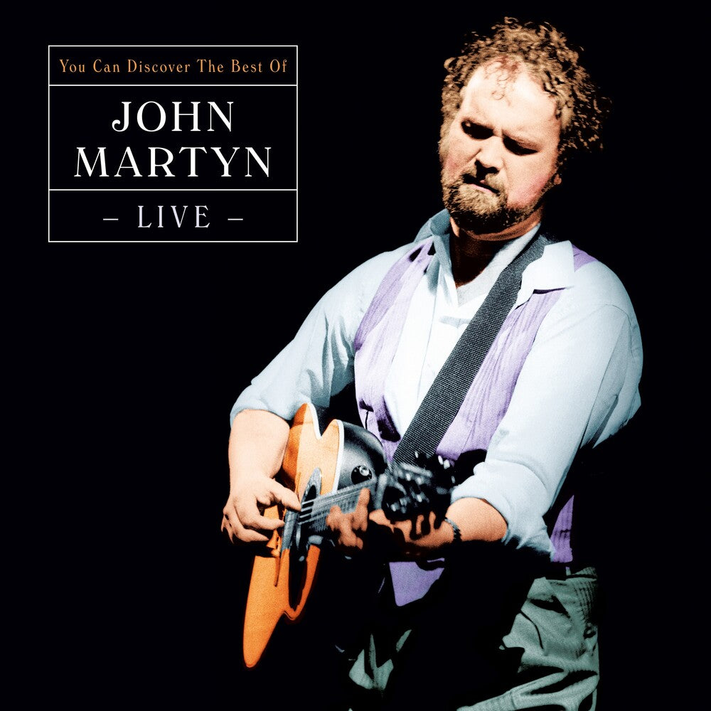 the album cover for John Martyn - Can You Discover: Best Of Live