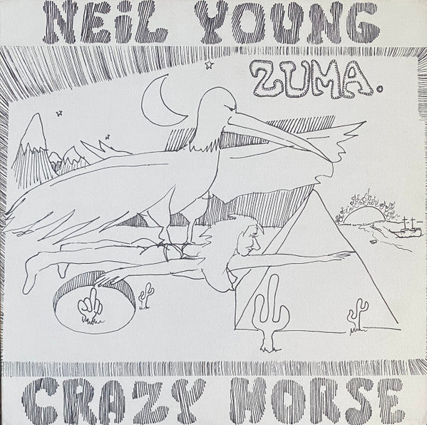Neil Young With Crazy Horse : Zuma (LP, Album, San)