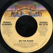 Donna Summer : On The Radio (7", Single, Styrene, 56 )