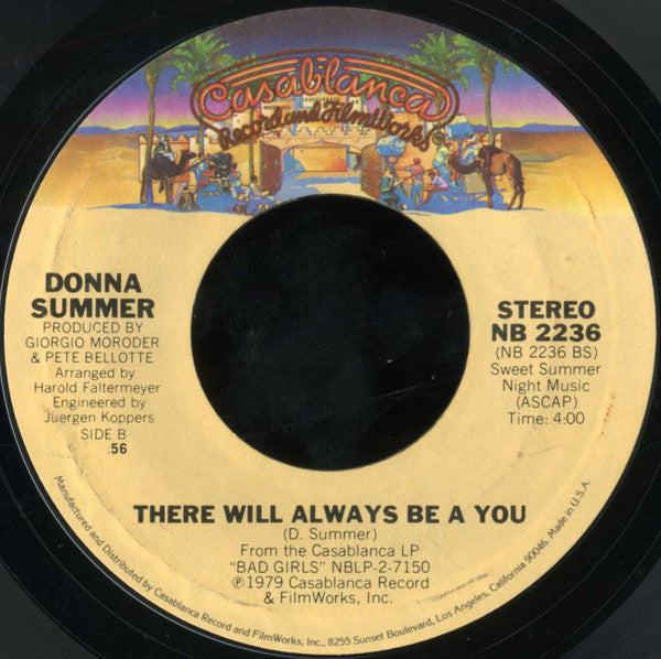 Donna Summer : On The Radio (7", Single, Styrene, 56 )