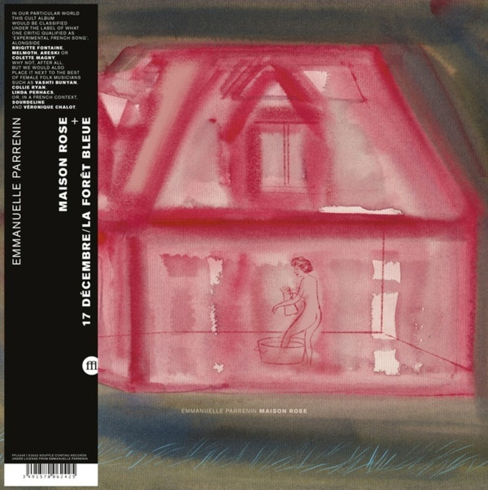 the album cover for Emmanuelle Parrenin - Maison Rose