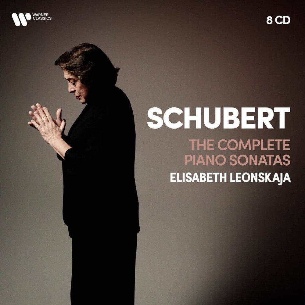 the album cover for Elisabeth Leonskaja - Schubert: The Complete Piano Sonatas, Wanderer Fantasy