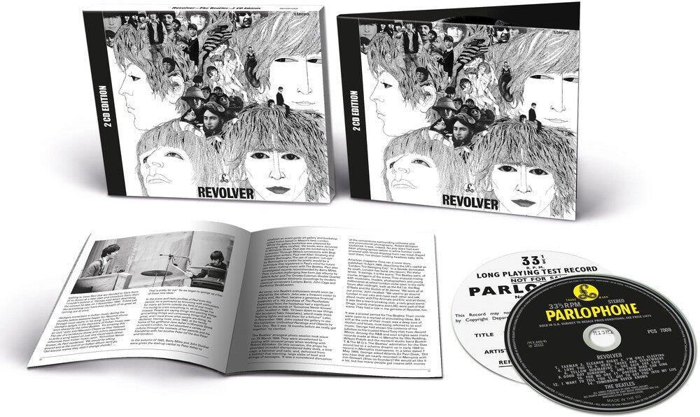 the album cover for The Beatles - Revolver: Special Edition [Limited Edition Deluxe 2CD]