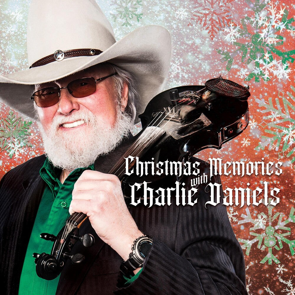 the album cover for Charlie Daniels - Christmas Memories With Charlie Daniels