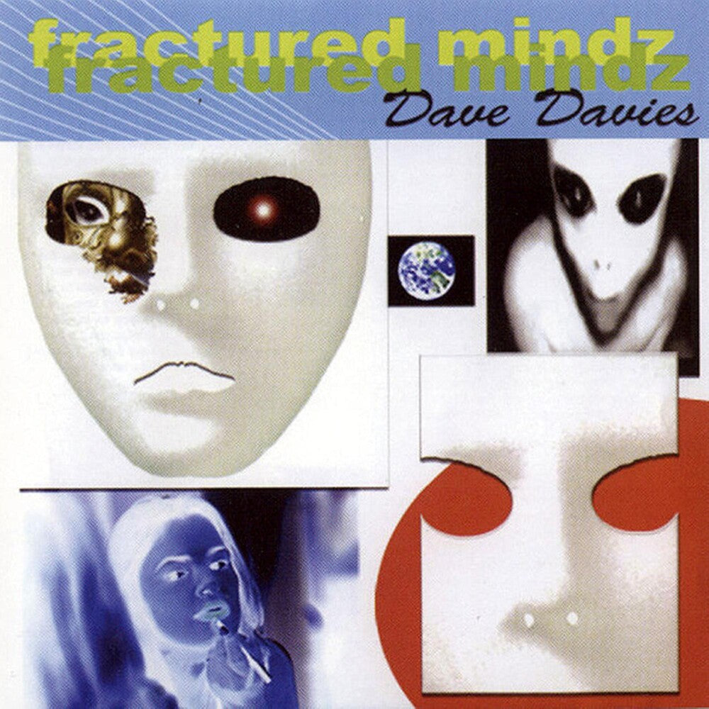 the album cover for Dave Davies - Fractured Mindz [RSD Black Friday 2022]