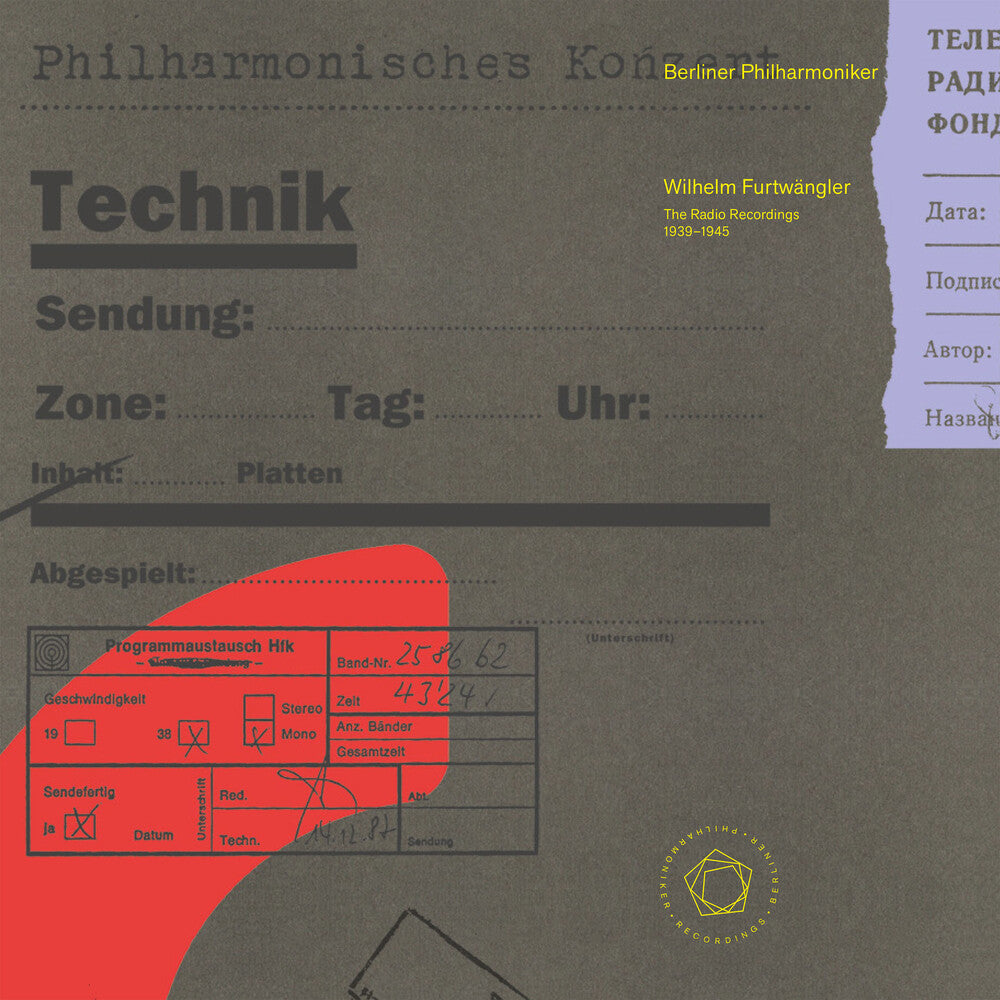 the album cover for Beethoven / Berliner Philharmoniker - Radio Recordings
