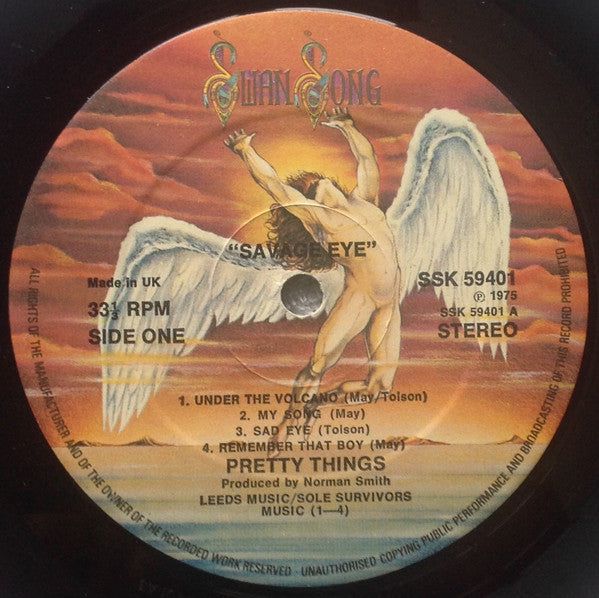 The Pretty Things : Savage Eye (LP, Album)
