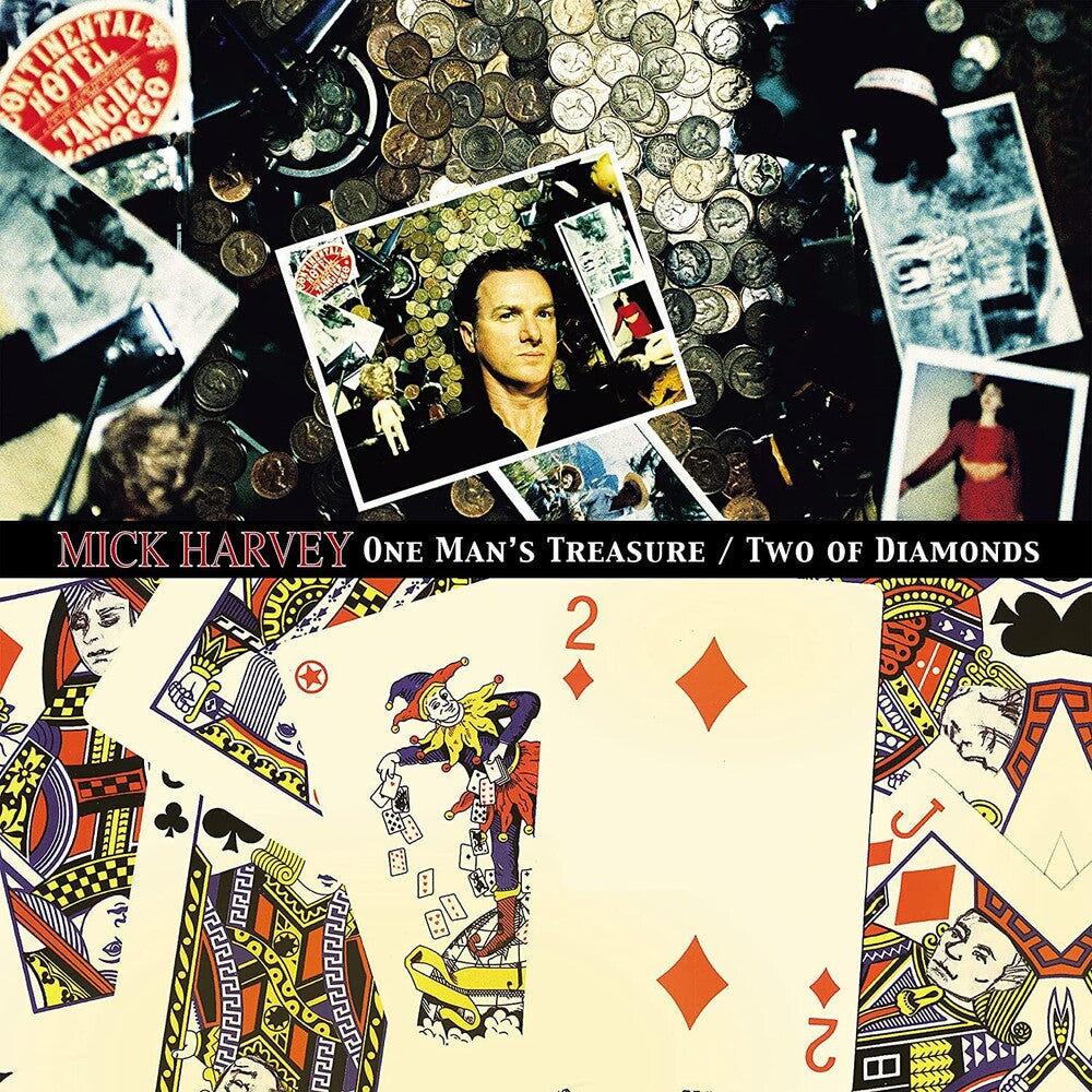 the album cover for Mick Harvey - One Man's Treasure / Two Of Diamonds