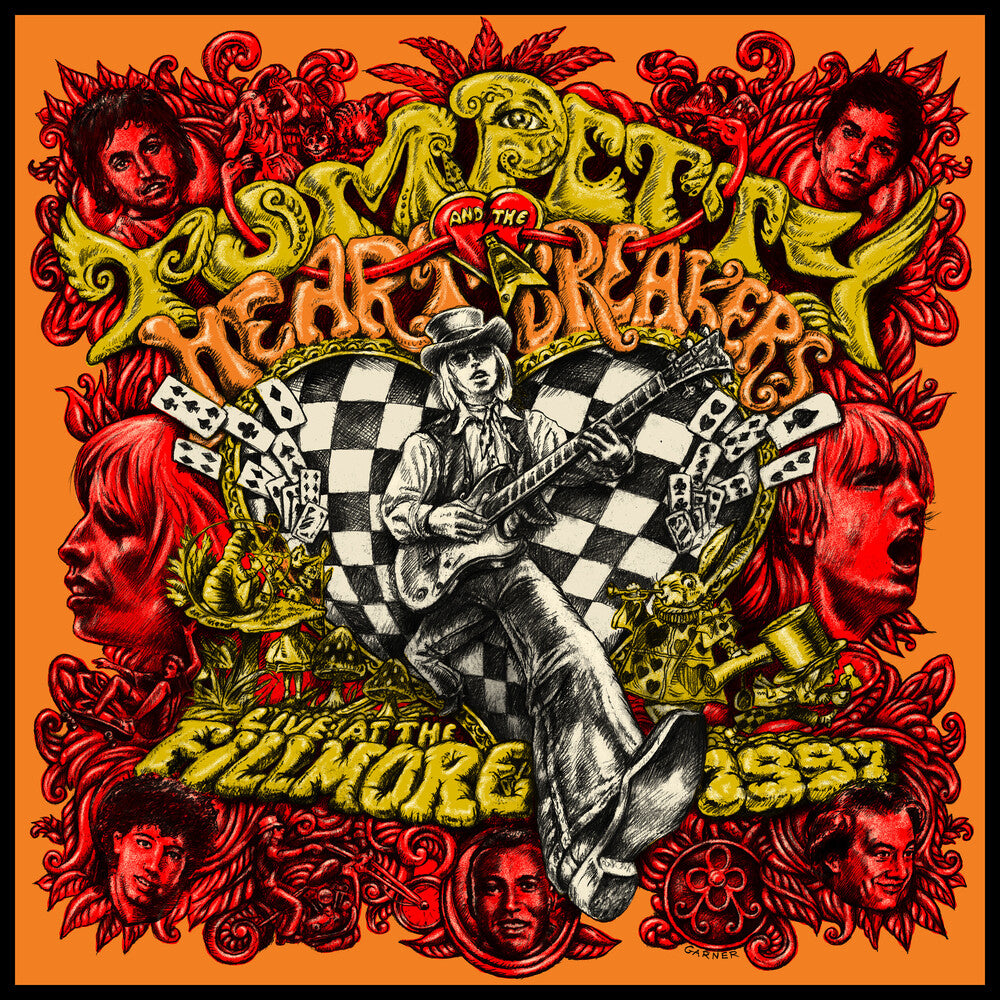 the album cover for Tom Petty & The Heartbreakers - Live At The Fillmore, 1997 [4CD Box Set]