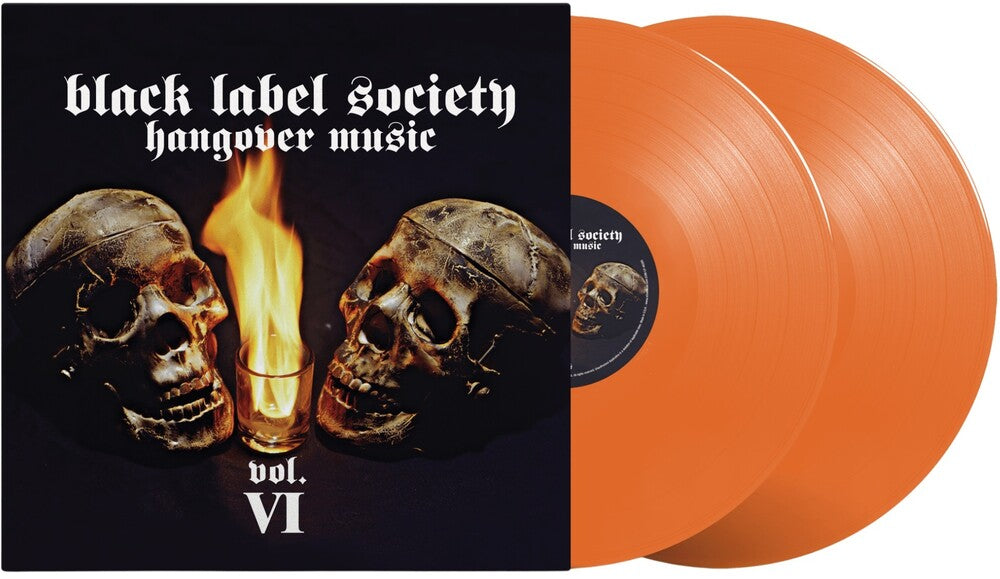 the album cover for Black Label Society - Hangover Music Vol. Vi - Tangerine Orange Crush
