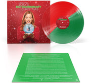 the album cover for Tori Kelly - Music From Zoey's Extraordinary Christmas Original Motion Picture Soundtrack [Christmas Cookie 'Trans Red/Green' Split LP]