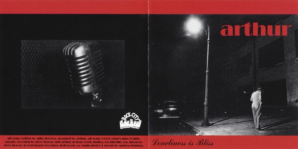 Arthur (2) : Loneliness Is Bliss (CD, EP)