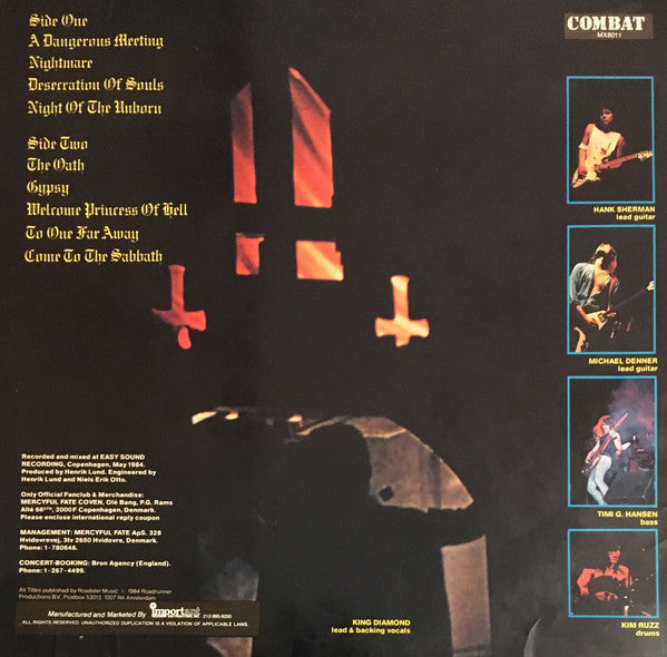 Mercyful Fate : Don't Break The Oath (LP, Album, Gre)