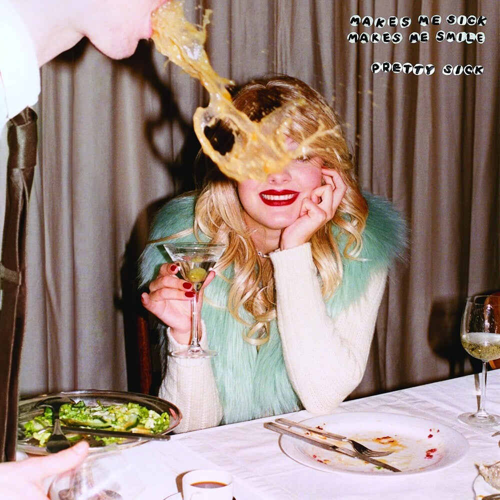 the album cover for Pretty Sick - Makes Me Sick Makes Me Smile (Uk)