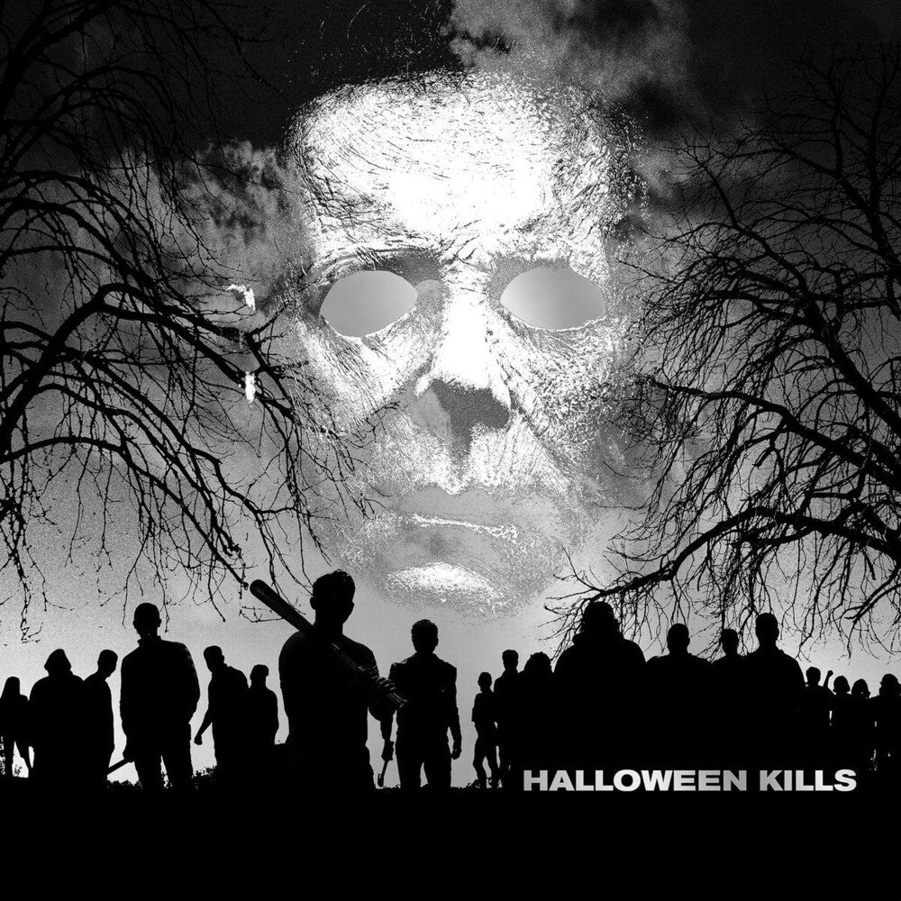 the album cover for John Carpenter, Cody Carpenter & Daniel Davies - Halloween Kills [Redfire LP]