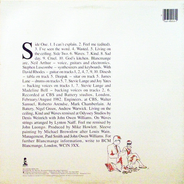 Blancmange : Happy Families (LP, Album, All)