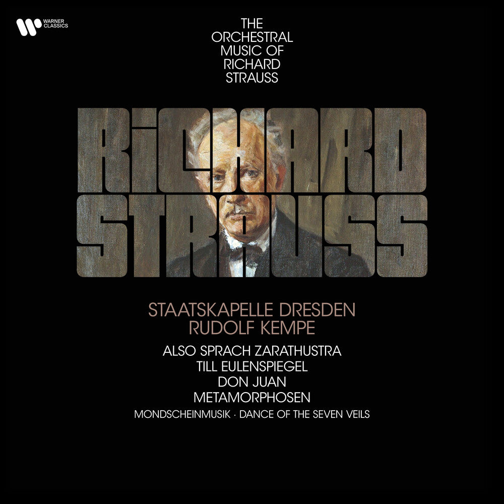 the album cover for Rudolf Kempe - Rudolf Kempe Conducts Richard Strauss (Port)