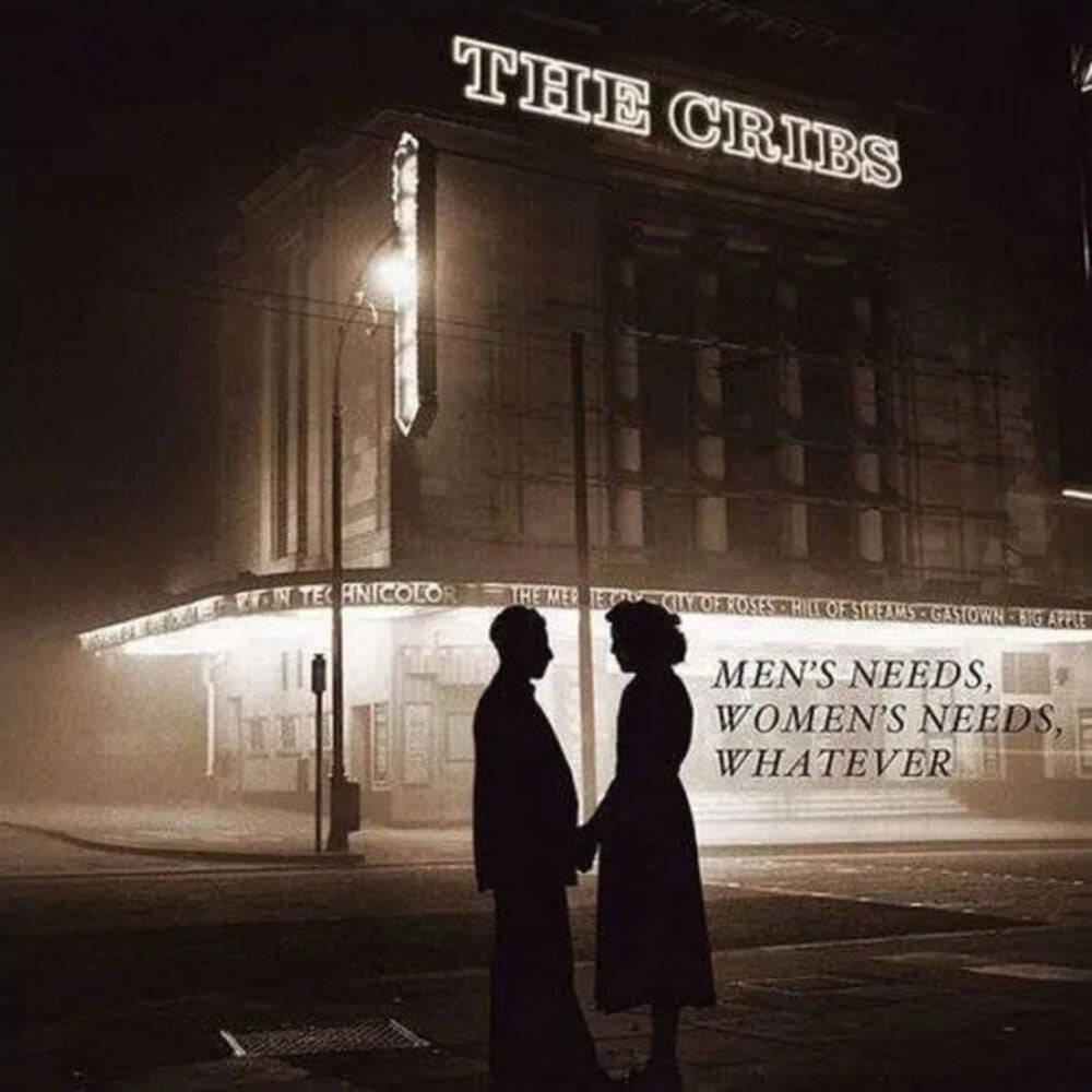 the album cover for The Cribs - Men's Needs, Women's Needs, Whatever