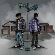 the album cover for Quando Rondo / Youngboy Never Broke Again - 3860 (Mixtape) (Mod)