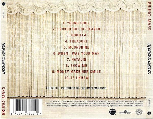 Bruno Mars : Unorthodox Jukebox (CD, Album)