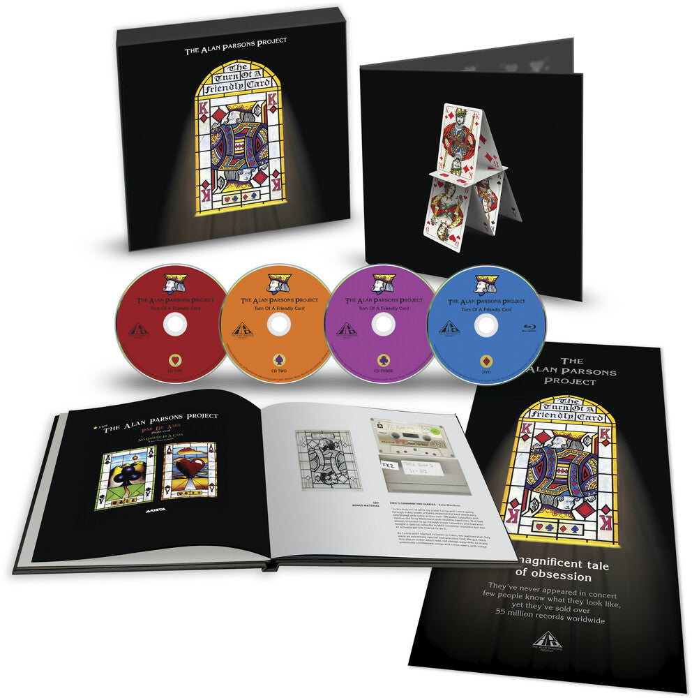the album cover for Alan Parsons  Project - Turn Of A Friendly Card [Limited Edition] (Wbr) (Uk)
