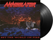 the album cover for Annihilator - Set The World On Fire (Blk) [180 Gram] (Hol)