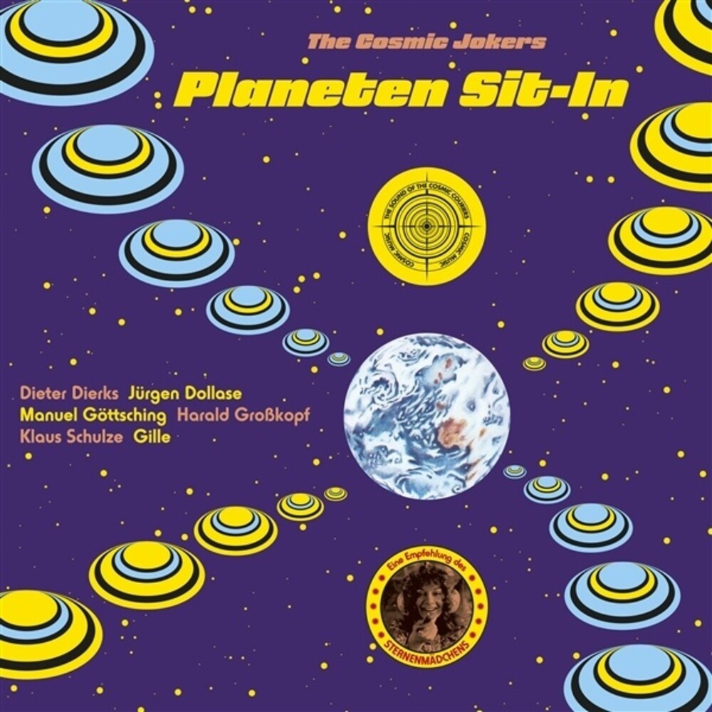 the album cover for Cosmic Jokers - Planeten Sit-In