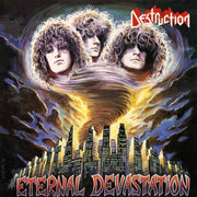 the album cover for Destruction - Eternal Devastation (Pict)