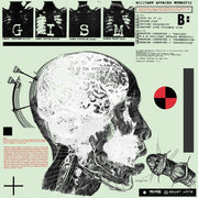 the album cover for G.I.S.M. - MILITARY AFFAIRS NEUROTIC
