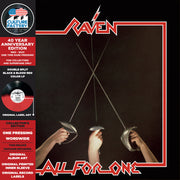 the album cover for Raven - All For One [Colored Vinyl] [Limited Edition] (Aniv) [Reissue]
