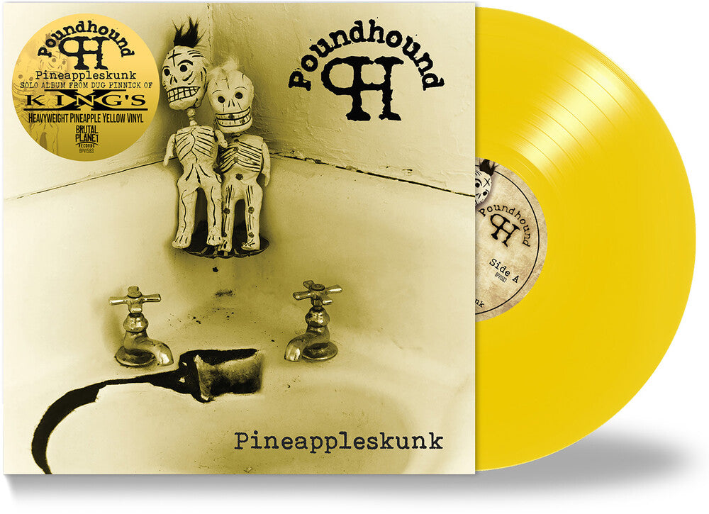 the album cover for Poundhound - Pineappleskunk [Colored Vinyl] (Ylw)