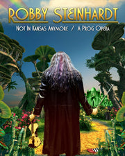 the album cover for Robbie Steinhardt - Not In Kansas Anymore
